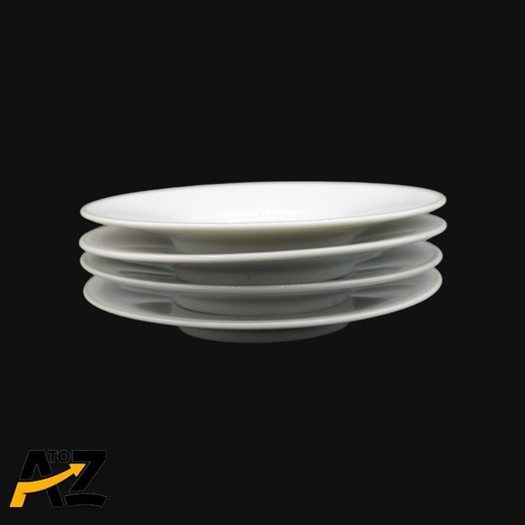 Vintage Block Spal Poinsettia Pattern China Demitasse Cup Saucer Set - Set of 4 - Picture 8 of 12